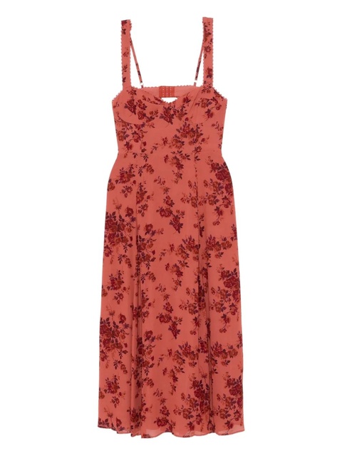 Reformation Lela dress - Red - zdjęcie produktu nr 1