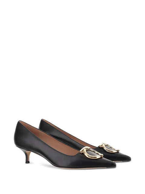 Ferragamo 40mm Gancini pointed-toe pumps - Black - zdjęcie produktu nr 2