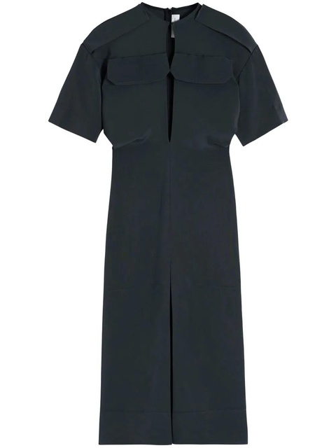 Victoria Beckham utility detail midi dress - Grey - zdjęcie produktu nr 1