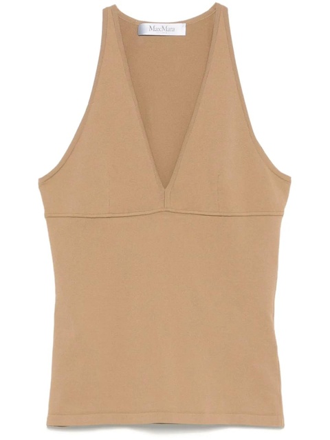 Max Mara Armida tank top - Brown - zdjęcie produktu nr 1
