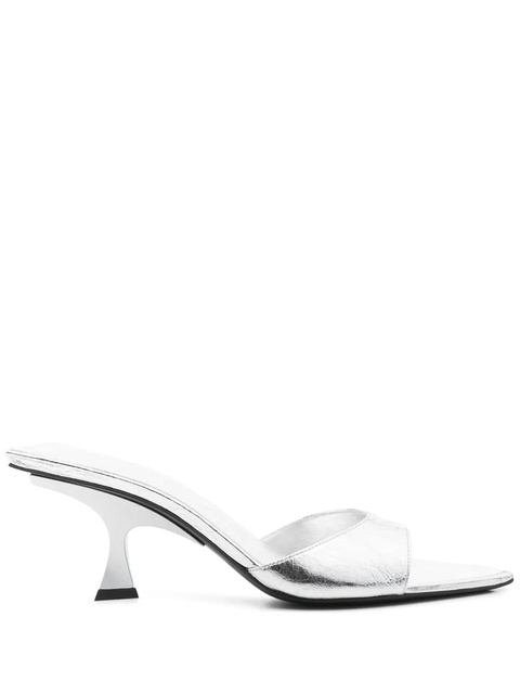 The Attico 70mm Bes mules - Silver - zdjęcie produktu nr 1