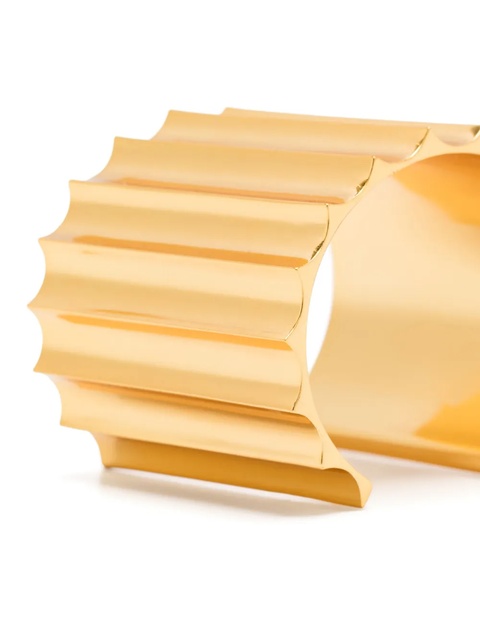 Maje wide tapered cuff bracelet - Gold - zdjęcie produktu nr 2