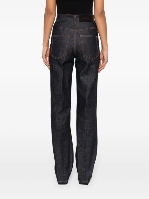 Ferragamo high-rise wide-leg jeans - Blue - zdjęcie produktu nr 2