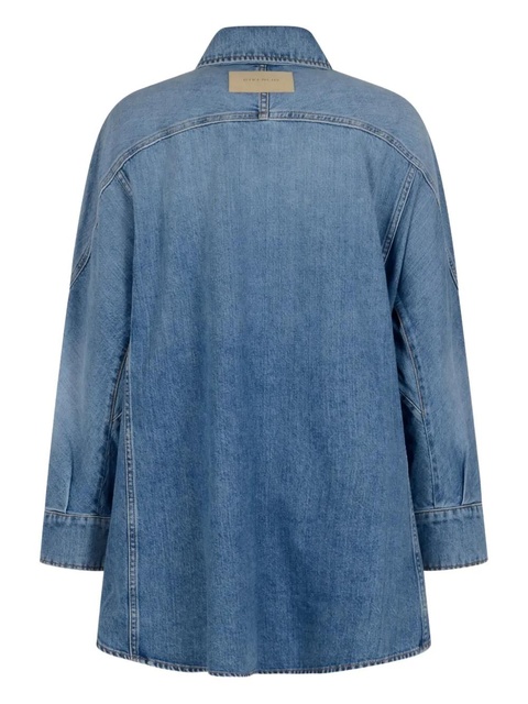 Givenchy denim button-fastening shirt - Blue - zdjęcie produktu nr 2