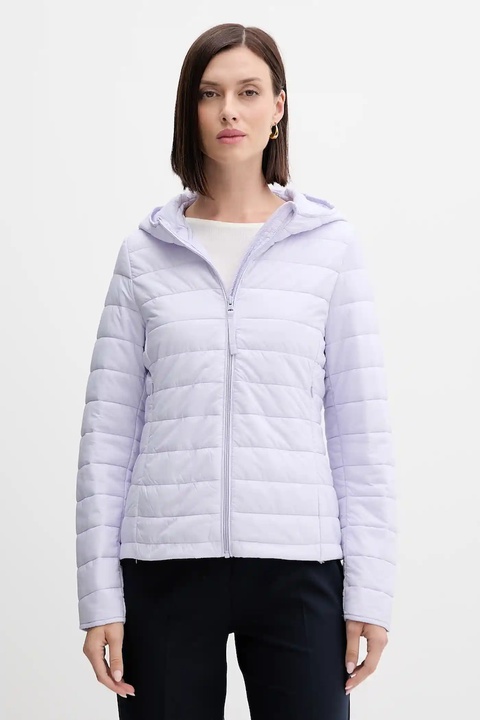 United Colors of Benetton kurtka kolor fioletowy przejściowa 2TWDDN07O - zdjęcie produktu nr 1