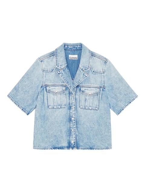 GANNI denim shirt - Blue - zdjęcie produktu nr 1