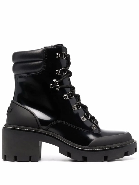 Tory Burch Lug-sole leather ankle boots - Black - zdjęcie produktu nr 1