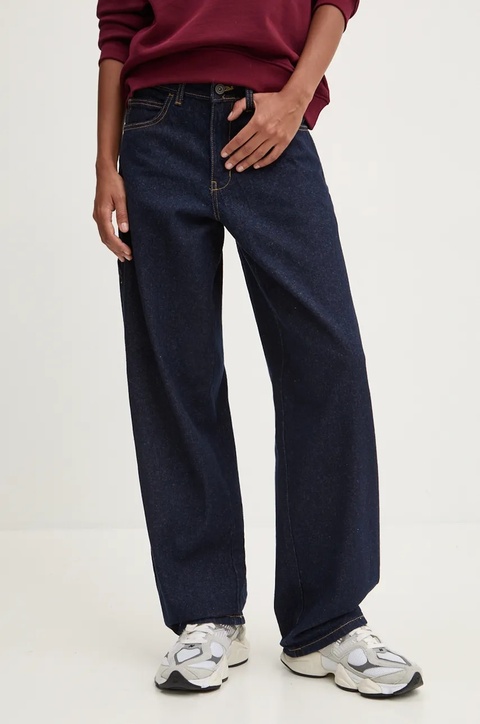 Dickies jeansy HERNDON damskie high waist DK0A4YPY - zdjęcie produktu nr 1