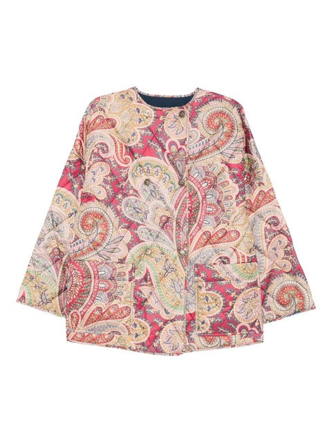 ETRO paisley quilted jacket - Red - zdjęcie produktu nr 1