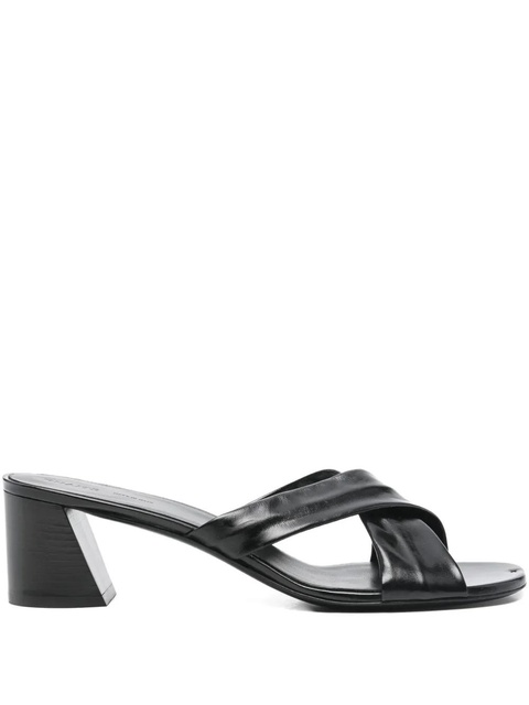 KHAITE 55mm Liria criss-cross sandals - Black - zdjęcie produktu nr 1