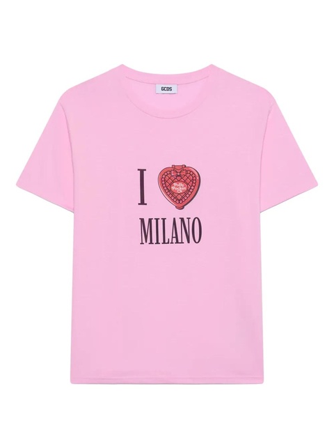 GCDS Polly Pocket Milano T-shirt - Pink - zdjęcie produktu nr 2