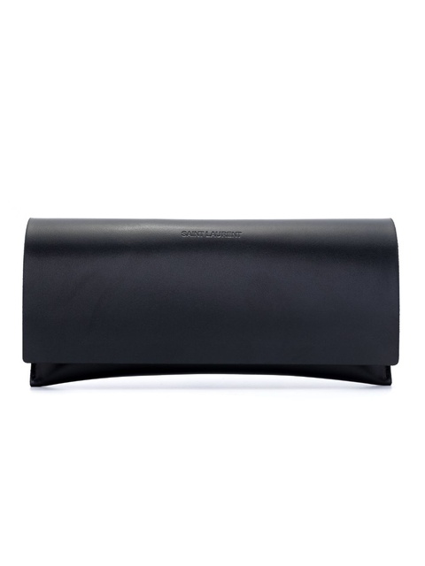 Saint Laurent Eyewear Cassandre-logo sunglasses - Black - zdjęcie produktu nr 2