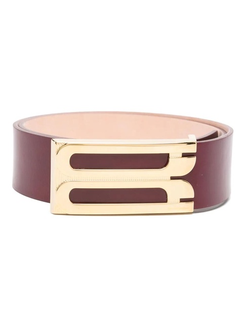 Victoria Beckham Jumbo Frame belt - Red - zdjęcie produktu nr 1