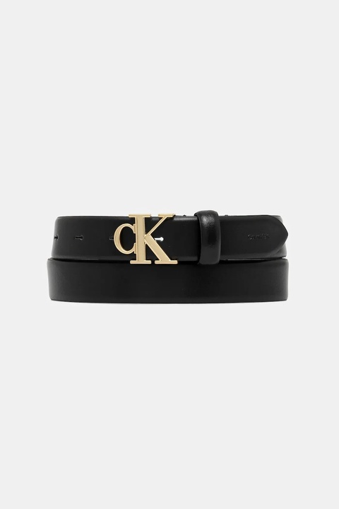 Calvin Klein pasek skórzany damski kolor czarny LV04F7054G - zdjęcie produktu nr 1