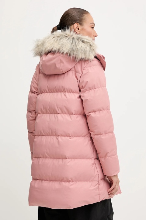 Helly Hansen kurtka damska kolor pomarańczowy zimowa - zdjęcie produktu nr 2