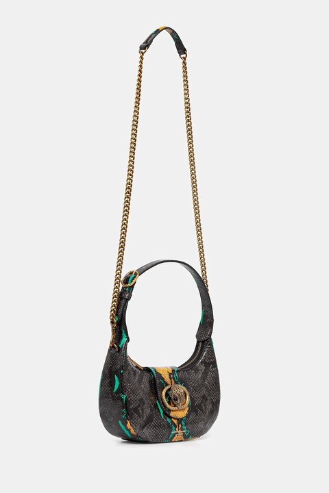 Kurt Geiger London torebka skórzana kolor czarny 3601127719 - zdjęcie produktu nr 1