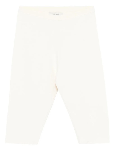 ENTIRE STUDIOS knitted Capri pants - White - zdjęcie produktu nr 1