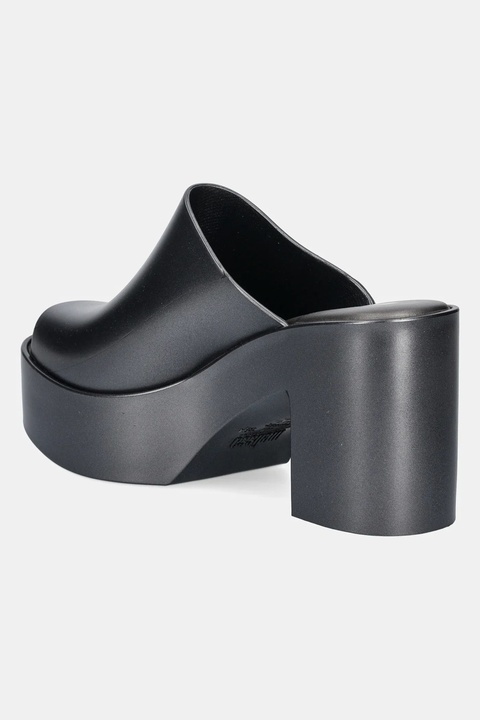Melissa klapki MELISSA MULE HYPE METALLIC AD damskie kolor szary na słupku M 36497.BI596 - zdjęcie produktu nr 2