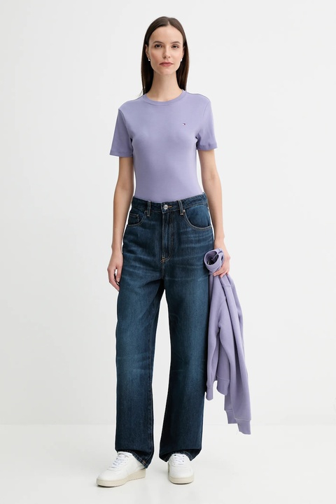 Tommy Hilfiger jeansy damskie high waist WW0WW46771 - zdjęcie produktu nr 2