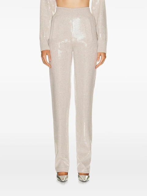 Burberry sequin-embellished pants - Neutrals - zdjęcie produktu nr 1