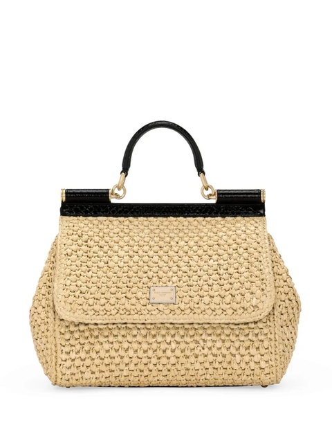 Dolce & Gabbana large Sicily handbag - Neutrals - zdjęcie produktu nr 1