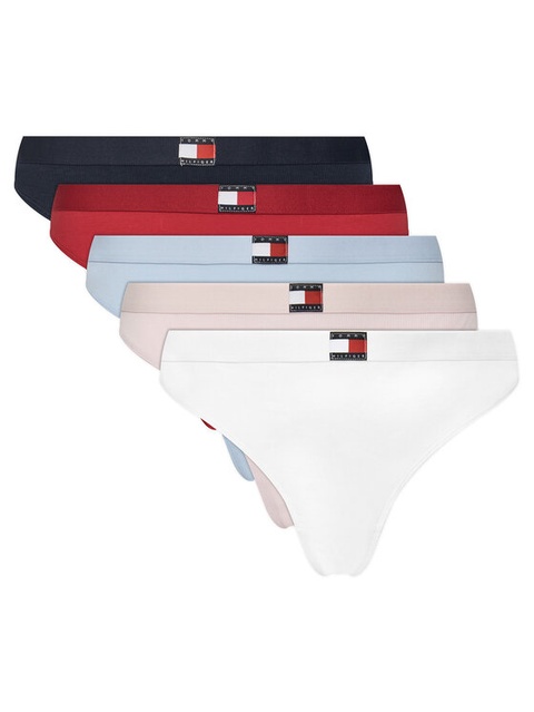Komplet 5 par stringów Tommy Hilfiger - zdjęcie produktu nr 1