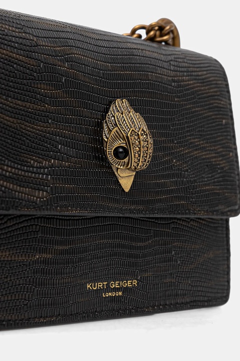 Kurt Geiger London torebka skórzana SHOREDITCH kolor czarny 3536209709 - zdjęcie produktu nr 2