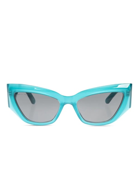 Balenciaga Eyewear cat-eye sunglasses - Blue - zdjęcie produktu nr 1
