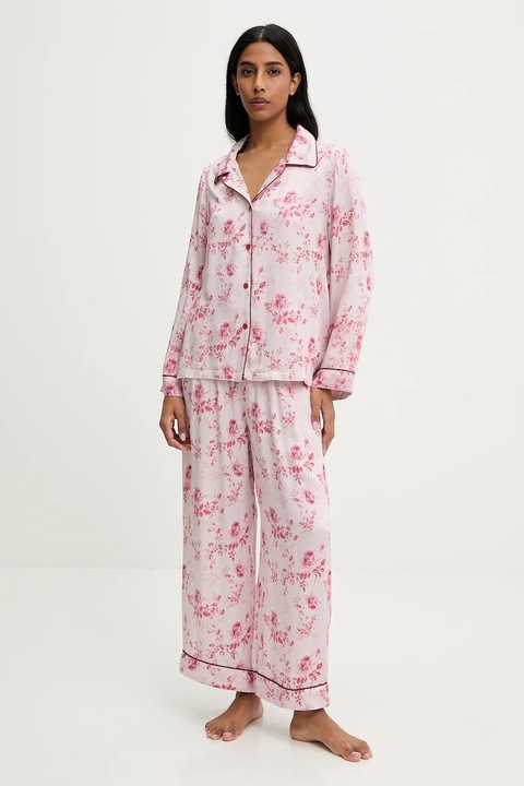 Answear Lab piżama damska kolor różowy - zdjęcie produktu nr 2