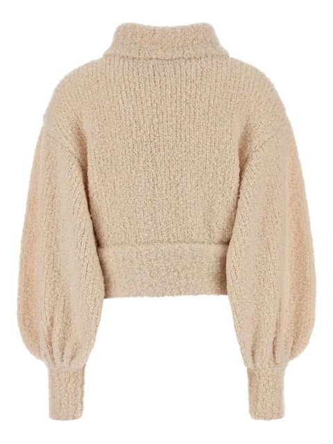ZIMMERMANN Hypnotic bouclé zip-front bomber jacket - Neutrals - zdjęcie produktu nr 2