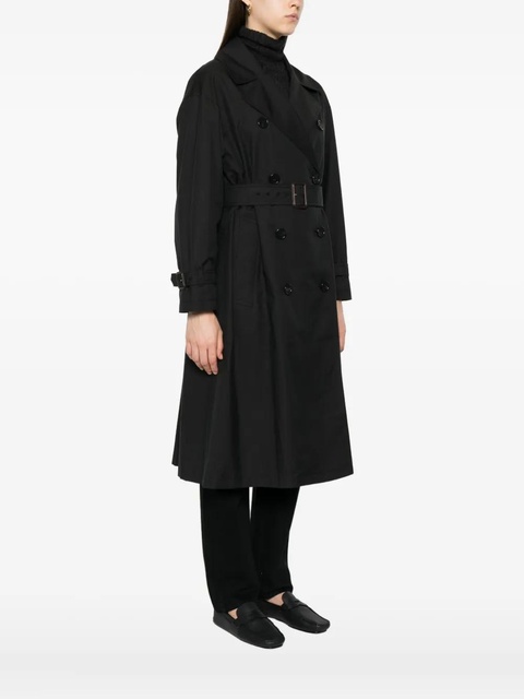 Max Mara double-breasted belted coat - Black - zdjęcie produktu nr 2