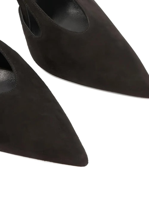 Casadei 100mm Julia Camoscio pumps - Black - zdjęcie produktu nr 1