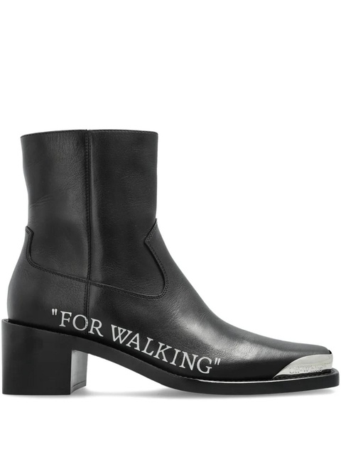 Off-White For Walking ankle boots - Black - zdjęcie produktu nr 1
