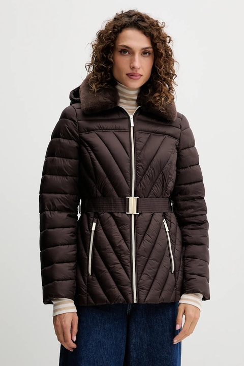 MICHAEL Michael Kors kurtka kolor brązowy przejściowa 77A6945M42 - zdjęcie produktu nr 1