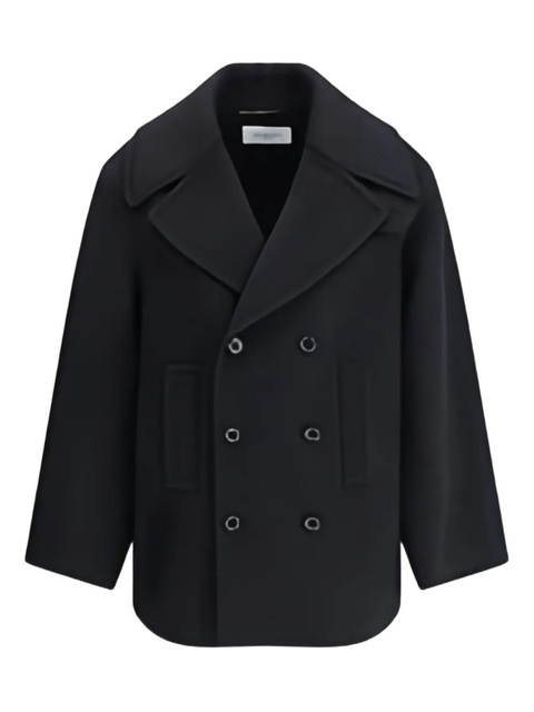 Saint Laurent Caban coat - Black - zdjęcie produktu nr 1
