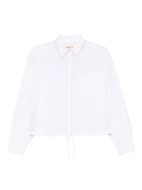 Marni long-sleeve shirt - White - zdjęcie produktu nr 1