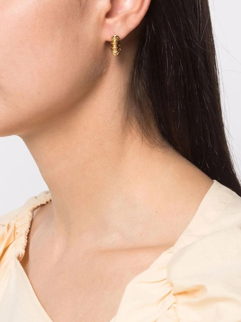 Missoma small rigged claw hoop earrings - Gold - zdjęcie produktu nr 2