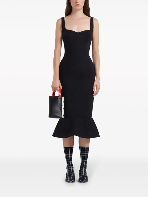 Marni nano Museo polka-dot tote bag - White - zdjęcie produktu nr 2