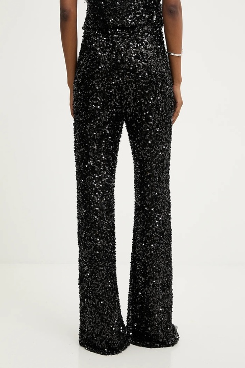 Answear.LAB spodnie damskie kolor czarny proste high waist - zdjęcie produktu nr 2