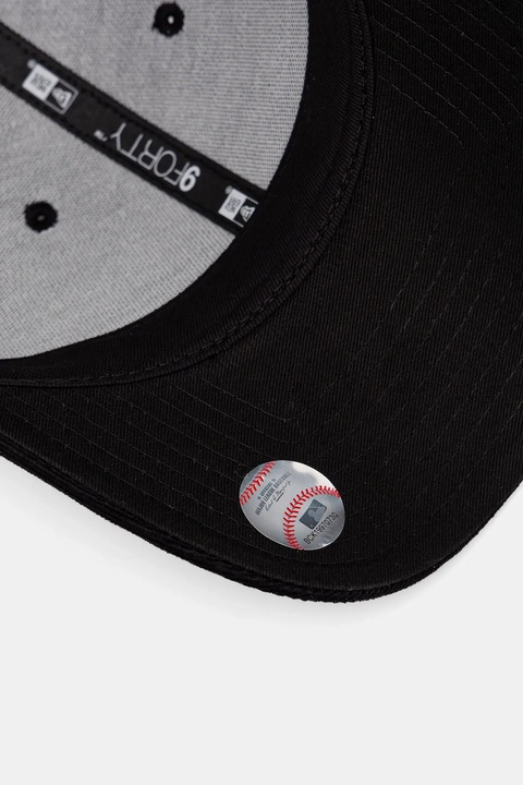 New Era czapka z daszkiem sztruksowa 0 kolor czarny 60691112 - zdjęcie produktu nr 2