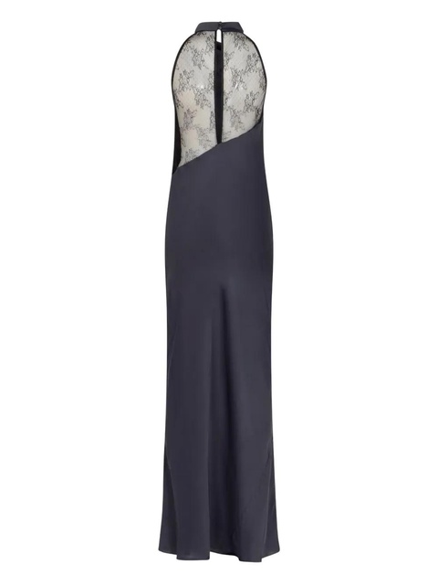 ROTATE BIRGER CHRISTENSEN lace-panel maxi dress - Blue - zdjęcie produktu nr 2