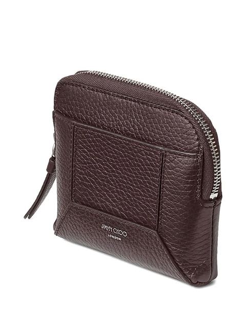 Jimmy Choo zip-top leather wallet - Red - zdjęcie produktu nr 2