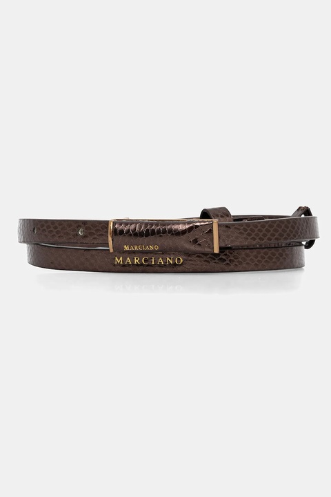 Marciano Guess pasek skórzany damski kolor brązowy 5BGZ26 7417A - zdjęcie produktu nr 1