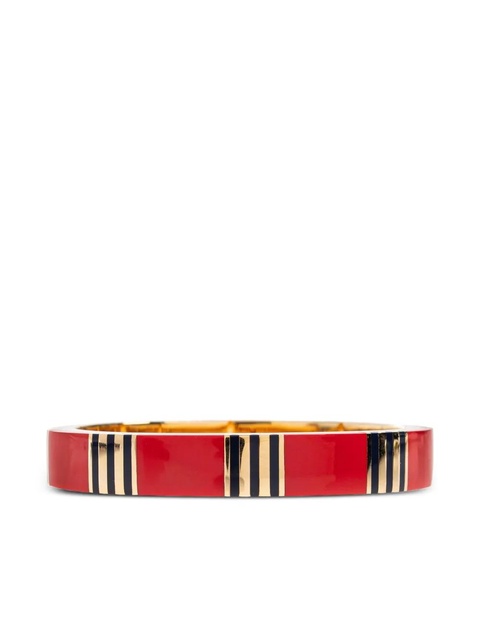 Tory Burch T STRIPE BANGLE bracelet - Red - zdjęcie produktu nr 2