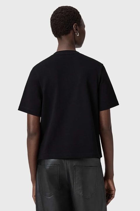 AllSaints t-shirt bawełniany damski kolor czarny W148JD - zdjęcie produktu nr 1