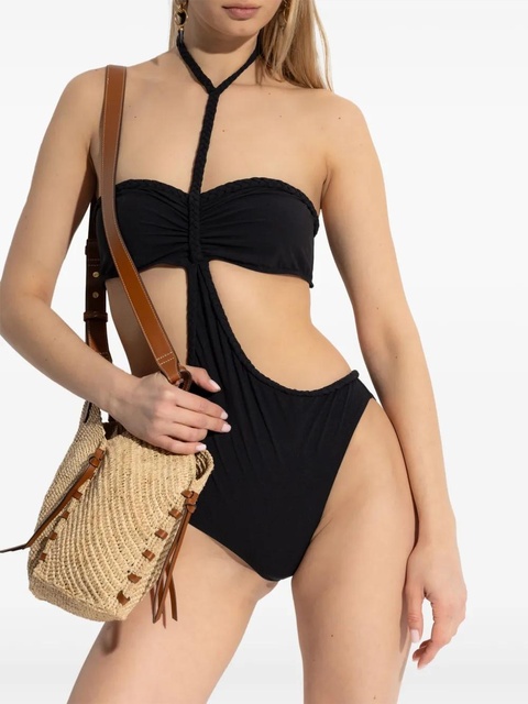ISABEL MARANT cut-out bandeau swimsuit - Black - zdjęcie produktu nr 2