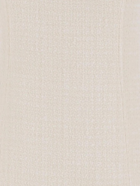 PINKO tweed ruffled dress - Neutrals - zdjęcie produktu nr 2