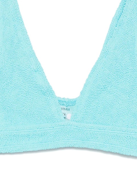 Hunza G Carla textured-finish bikini - Blue - zdjęcie produktu nr 2