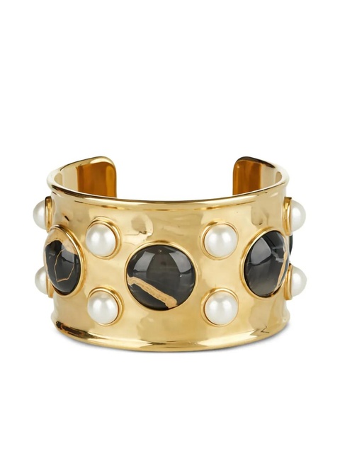 Chloé faux-pearl-embellished bracelet - Gold - zdjęcie produktu nr 1