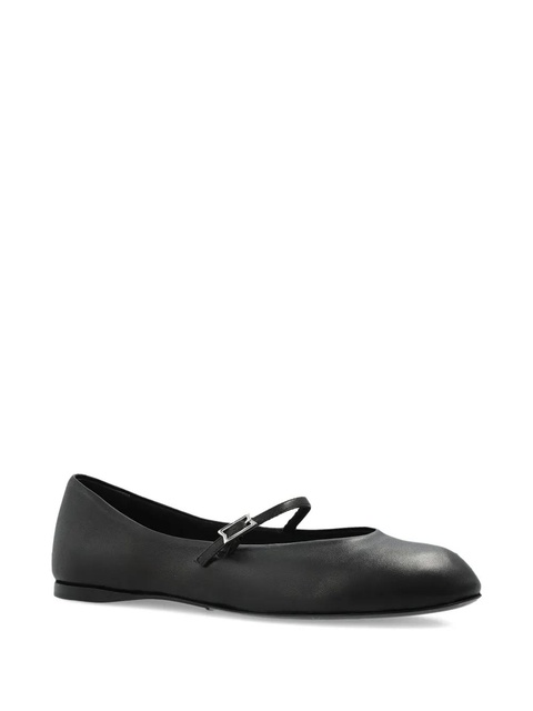 Max Mara leather ballet flats - 005 BLACK - zdjęcie produktu nr 1